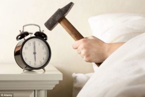 alarm clock hammer